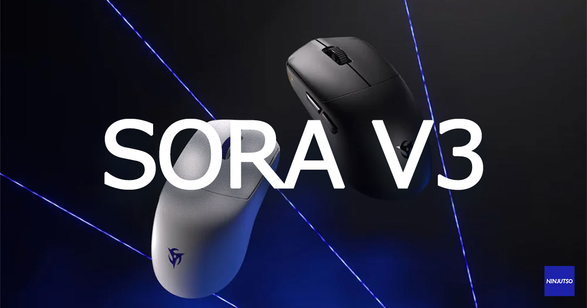 専用品　精密機器 Ninjutso Sora V3発売｜40g軽量・8K対応のつまみ・つかみ持ち向け
